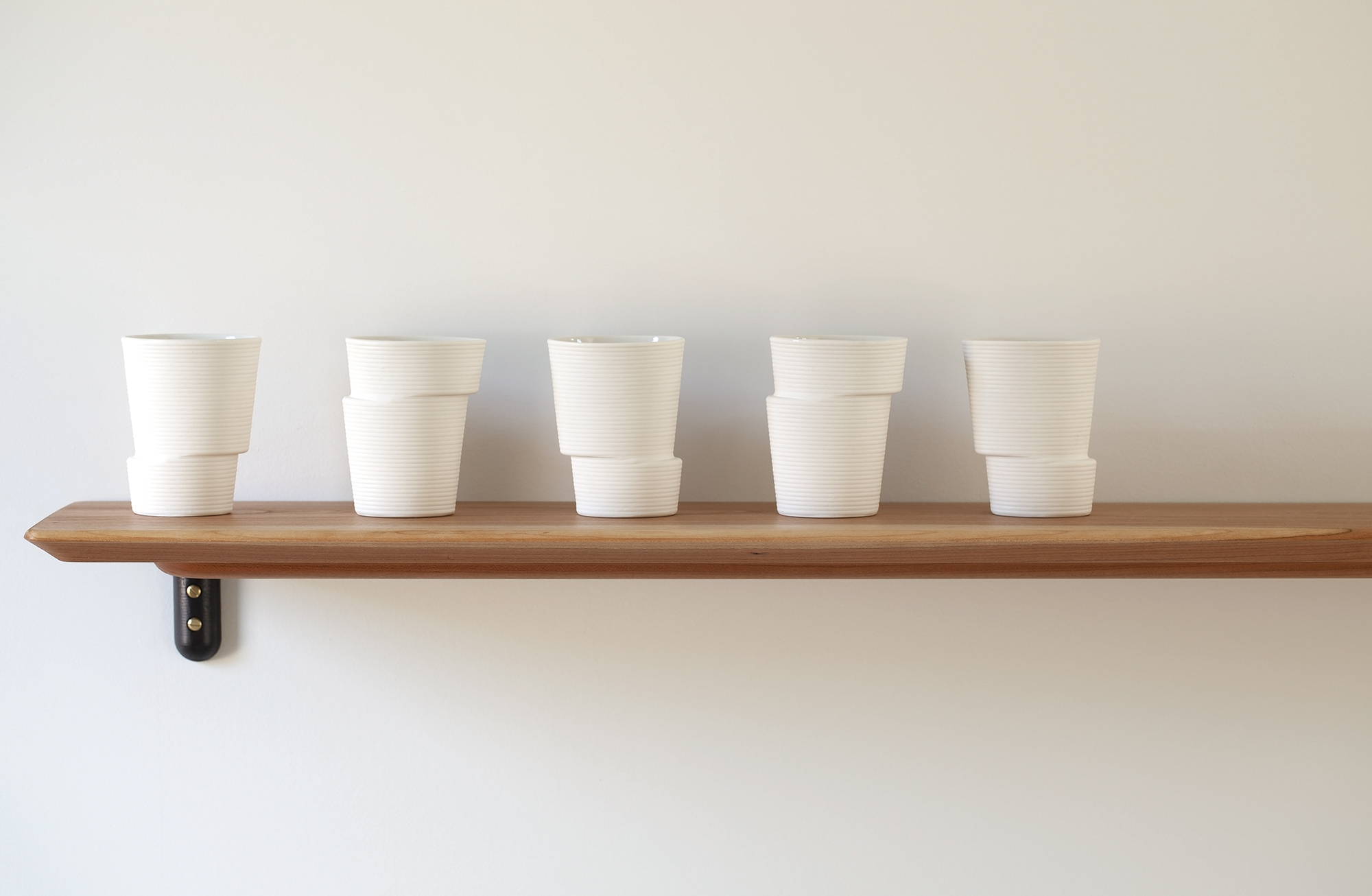 Long Shelf with Cups